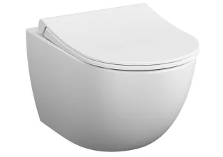 Vitra Sento Wand-WC VitrAflush 2.0 Edelweiß, 7748B401-0101 7748B401-0101