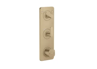 Hansgrohe Thermostat Modul 380/120 Unterputz FS Axor Citterio C 2 Verbr. brushed bronze , 49700140 49700140