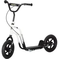 AIYAPLAY Cityroller mit verstellbarem Lenker, Hinterradbremse, (Kinderroller, 1 tlg., Tretroller), für Kinder im Alter von 5-12 Jahren, Weiß