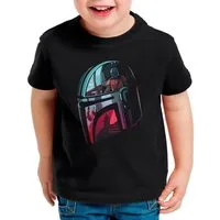 style3 T-Shirt Hunter Reflection yoda star the mandalorian wars