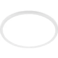 Briloner Leuchten LED Deckenleuchte 7157416 SLIM, LED fest integriert, Neutralweiß, Deckenlampe, 42x2,9cm, Weiß, 22W, Wohnzimmer, Schlafzimmer, Küche