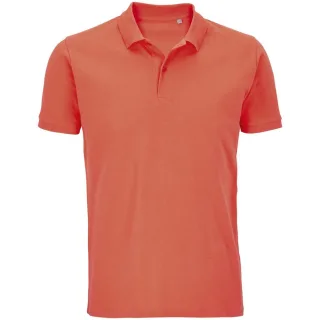SOLS - "Planet" Poloshirt Baumwolle aus biologischem Anbau für Herren (Pop Orange)