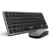 INCA Smart Wireless Drahtlos Tastatur und Maus-Set wiederaufladbarer Akku Wireless-Tastatur
