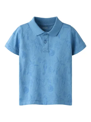 NAME IT - NMMFINN SS POLO PB cyaneus - Gr. - 104