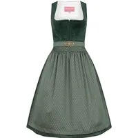 Krüger Madl Dirndl Dirndl Alisha 70cm Länge dunkelgrün