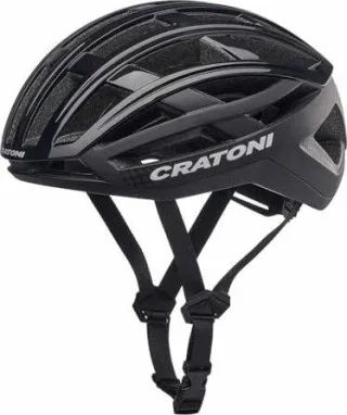 Cratoni C-AirLite Rennrad-Helm black glossy matt L/XL (58-61 cm)
