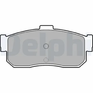 Delphi Bremsbel?ge hinten Nissan 100nx Almera Cefiro Primera Sunny