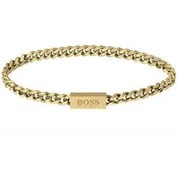 BOSS Armband Schmuck Edelstahl Armschmuck Panzerkette CHAIN FOR HIM