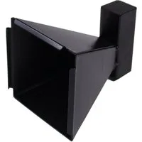 BigDean Kugelfang Kasten 14x14cm Scheibenkasten Luftgewehr Luftpistole Zielscheiben, (Packung, 1-tlg., Kugelfang), Kugelfang, Auffangtrichter, Stahl