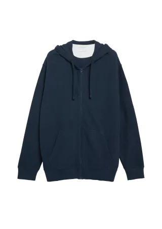s.Oliver - Sweatshirt Jacke blau - Gr. - 5XL