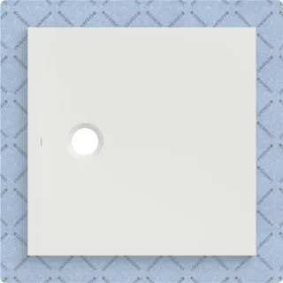 Geberit CleanFloor30 Duschfläche integriert, mit Dichtvlies, weiß: 80x80cm,, 551002001 551002001