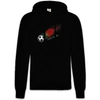 Urban Backwoods Hoodie Portugal Football Comet I Herren Hoodie Portugiesisch Portugiesische (1-tlg) Portuguese Fußball Fahne Fussball