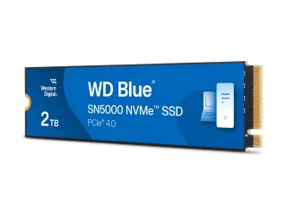 Western Digital WD Blue SN5000 NVMe SSD 2TB | wds200t4b0e-00cnz0 | M.2 2280 / M-Key / PCIe 4.0 x4