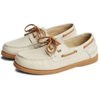 Tommy Hilfiger TH FLAG BOAT SHOE CORE LEATHER Bootsschuh Schnürschuh, Sommerschuh mit modischen Durchzügen