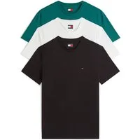 Tommy Jeans T-Shirt TJM EXTRA SLIM 3 PACK (Packung, 3-tlg) Mit Rundhalsausschnitt