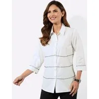 Witt Klassische Bluse Hemdbluse 3/4-Arm