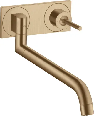 Hansgrohe Spültischmischer Unterputz Axor Uno 2 Brushed Bronze 38815140