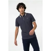 Jack & Jones Poloshirt JPRBLUALVES SS POLO SN mit Logo Stickerei