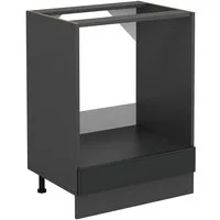 Vicco Herdumbauschrank R-Line, Anthrazit Landhaus/Anthrazit, 60 cm ohne Arbeitsplatte (1-St)