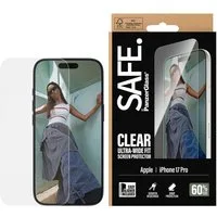 SAFE by PanzerGlass Displayschutzglas Ultra-Wide Fit Screen Protector für Apple iPhone 17 Pro, Displayschutzfolie, Schutzfolie, Bildschirmschutz, kratz- & stoßfest
