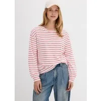 bonprix Langarmshirt lockere Passform mit überschnittenen Schultern, mit Ballon-Ärmeln