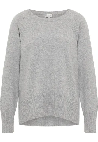 ETERNA - Strick Pullover grau - Gr. - L/Langarm