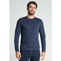 Jockey Langarmshirt American T-Shirt lockere Passform, lange Ärmel, Cotton, weich