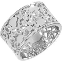 Firetti Fingerring Schmuck Geschenk Silber 925 Silberring Herzen, Made in Germany - mit Zirkonia (synth)