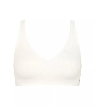 sloggi - sloggi ZERO Feel Bliss Soft bra silk white - Gr. - S