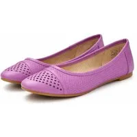 Kaiser24 Damen Sommer Ballerina Lila Bequemer Freizeit Slipper Ballerina