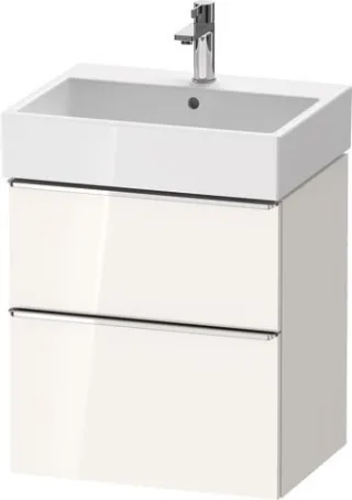 Duravit D-Neo Waschtischunterbau wandhängend Weiß Hochglanz 584x442x625 mm - DE4371010220000 DE4371010220000
