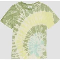 s.Oliver Kurzarmshirt T-Shirt T-Shirt mit Batik-Effekt