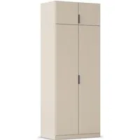 rauch Kleiderschrank Drehtürenschrank Schrank Garderobe Ankleide Schlafzimmer LAGOA (3 verschiedene Ausstattungen BASIC/CLASSIC/PREMIUM (inkl. SOFT-CLOSE) moderne Kantengriffe aus Metall, optional mit Aufsatz MADE IN GERMANY