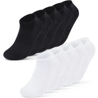 sockenkauf24 Sneakersocken 10 Paar Damen & Herren Premium Sneaker Socken mit Meshstreifen Baumwolle ohne drückende Naht WP