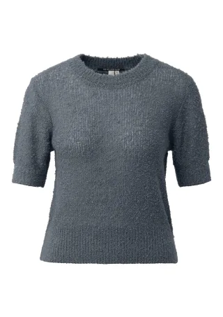 qs - Strickpullover grau - Gr. - S