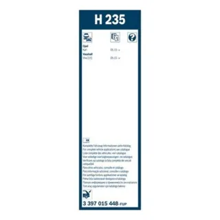 Bosch Wischblatt H235 Opel Karl