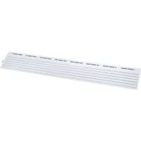 RAMROXX Klickfliese Performance Bodenfliesen Garagenboden Seitenteil Rampe Weiss Typ B