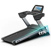 Sportstech Laufband F75 mit 21,5 Zoll Touchdisplay, Profi Laufband, große Lauffläche, 20km/h, Klappbar