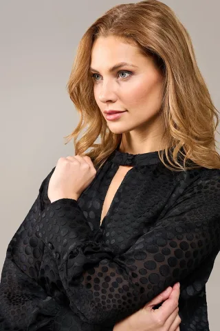 Artesia Bluse Schwarz