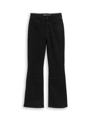 Tom Tailor - TTSTELLA BOOTCUT Jeans mit Stretch black denim - Gr. - 32