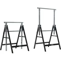 TRUTZHOLM Klappbock 2x Gerüstbock Unterstellbock Klappbock Gerüst Stützbock 400 kg, (Set), 7-fach höhenverstellbar