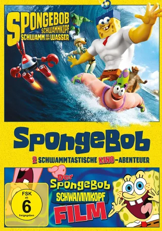 Spongebob Schwammkopf: Film + Schwamm aus dem Wasser [2 DVDs]