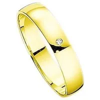 Firetti Trauring Schmuck Geschenk Gold Hochzeit Ehering Trauring "LIEBE", Made in Germany, wahlweise mit oder ohne Brillant
