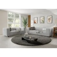 S-Style Möbel Polstergarnitur 3+2 Gustav aus Cord-Stoff mit bequemem Sitz, (1x 3-Sitzer-Sofa, 1x 2-Sitzer-Sofa)
