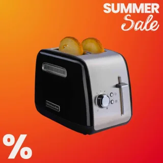 KitchenAid CLASSIC: 2 Scheiben Toaster - ONYX SCHWARZ