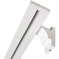 Bestlivings Gardinenschiene, wird auf vorhandene Alu Gardinenschiene gesteckt, Klickgleiter (20er Pack) Gleiter für Aluminiumschienen 100% Kunststoff