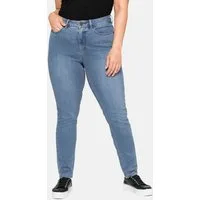 Sheego Bequeme Jeans Stretch-Jeans Super elastisches Power-Stretch-Material