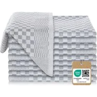 Vaily Geschirrtuch Premium Geschirrtücher aus 100% Baumwolle super Saugstark, (10er Pack)