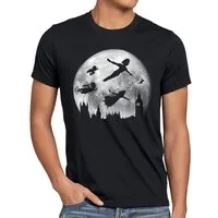 style3 T-Shirt Nimmerland Wendy Peter Pan Hook märchen london kinderbuch