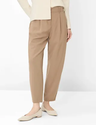 Brax Damen Hose Style MEGAN S LIGHT MOCHA, braun, Gr. 40K